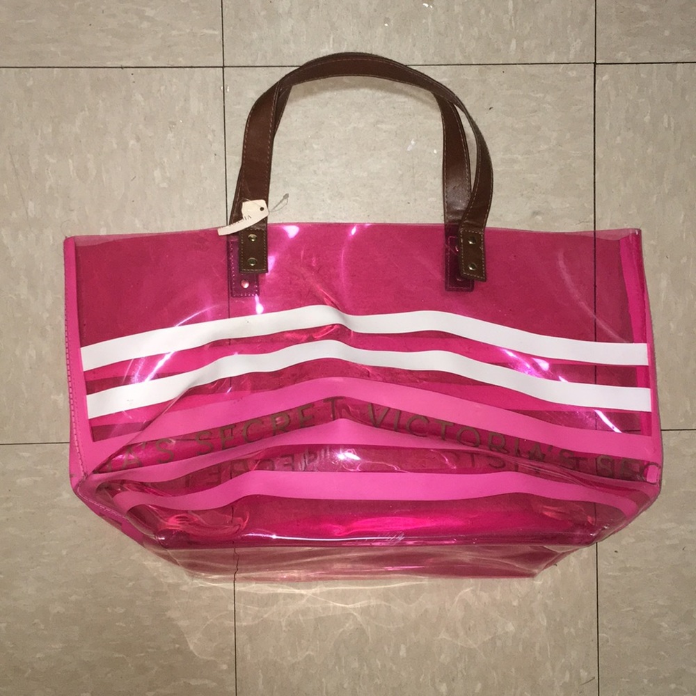 🔥💕  Victoria Secret plastic tote